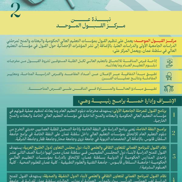 نبذة عن مركز القبول الموحد